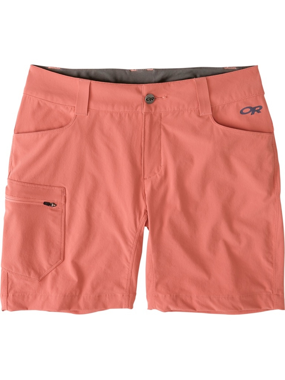 Outdoor Research Women's Size 12 Ferrosi 7” Orange Shorts